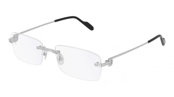 occhiali da vista unisex metallo Cartier