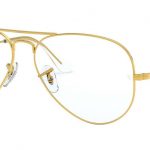 occhiali da vista unisex metallo Ray Ban