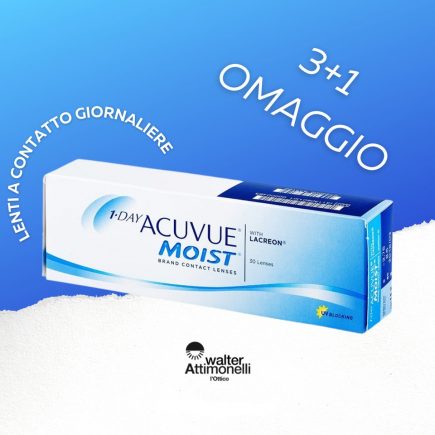 1 Day Acuvue Moist 3+1 Omaggio