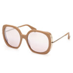 46X - marrone chiaro op / blu specchiato