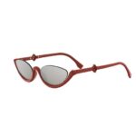 66G - rosso luc / marrone specchiato